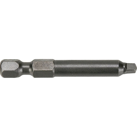 1/4" Square Recess Turned Body Power Bits, Square, #0 Tip, 1/4" Drive Size, 2-3/4" Length