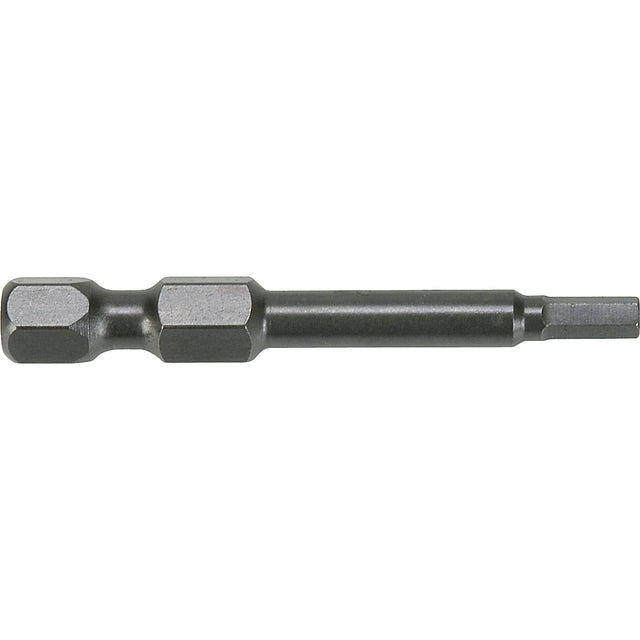1/4" Metric Hex Power Bits, Hex, 4 mm Tip, 1/4" Drive Size, 1-15/16" Length