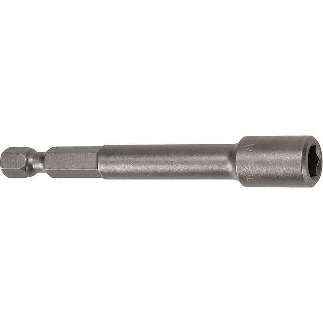Nutsetter, 5/16" Tip, 1/4" Drive, 2" L, Magnetic