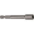 Nutsetter, 3/8" Tip, 1/4" Drive, 6" L, Non-Magnetic