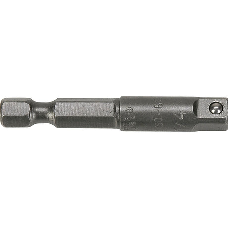 Hex To Male Square Drive Extension, 3/8" Drive Size, 4" L