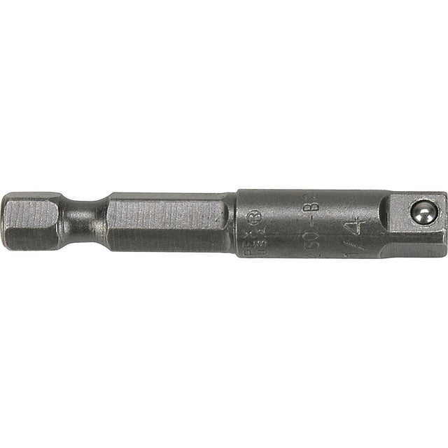 Hex To Male Square Drive Extension, 3/8" Drive Size, 2" L