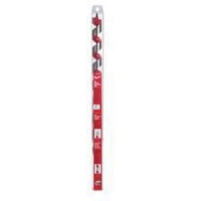 Ship Auger Drill Bit, 1-3/8" Diameter, 15" Flute, 7/16" Hex Shank