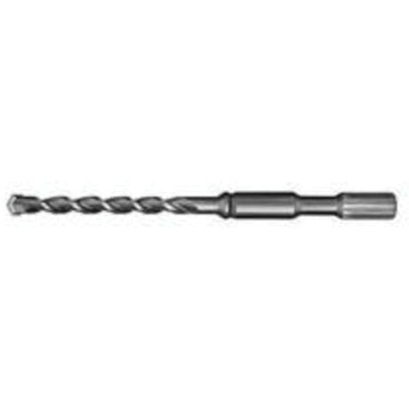 2-Cutter Rotary Hammer Drill Bit, 3/8", Spline Shank, Carbide