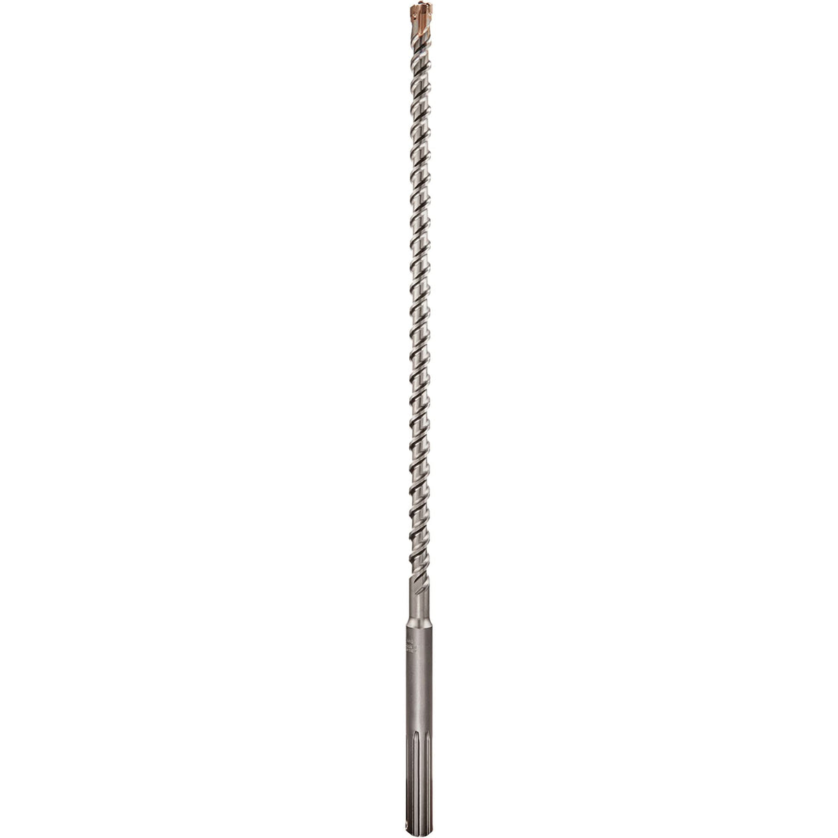 4-Cutter Rotary Hammer Drill Bit, 5/8", Spline Shank