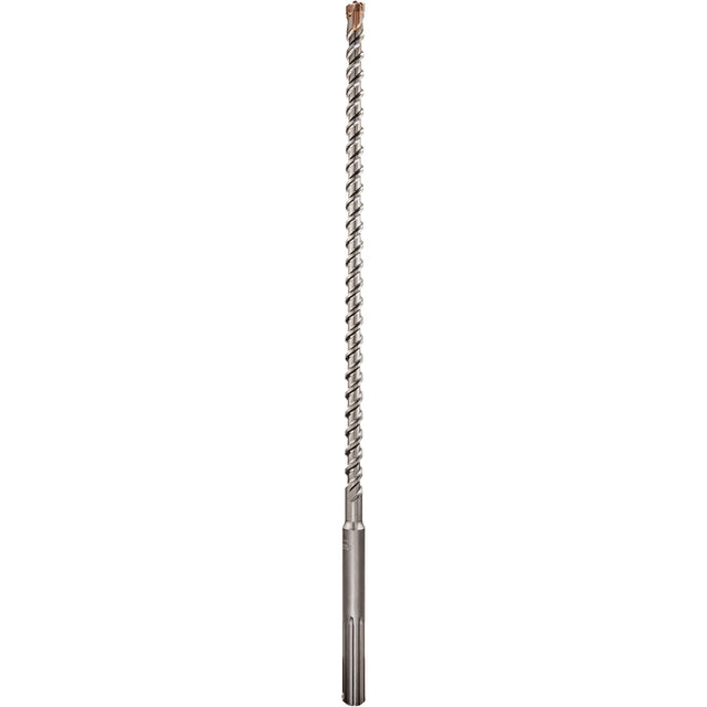4-Cutter Rotary Hammer Drill Bit, 5/8", Spline Shank