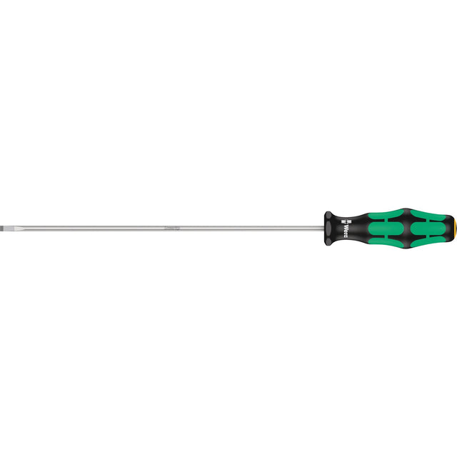 Slotted Screwdriver, 3.5 mm Tip, Round, 11-1/16" L, Plastic Handle