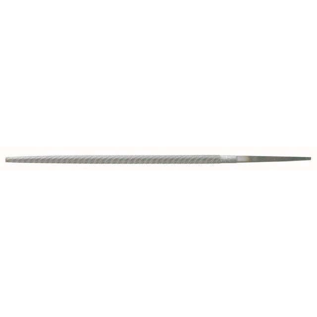 File, 3/8" Dia. x 10" L, Round, Bastard Cut
