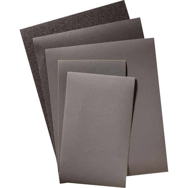 Sanding Paper Sheet, 9" x 11", 600 Grit, Aluminum Oxide