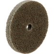 Standard Abrasives™ Unitized Wheel, 2" x 1/4", 1/4" Arbor, Medium Grit, Aluminum Oxide