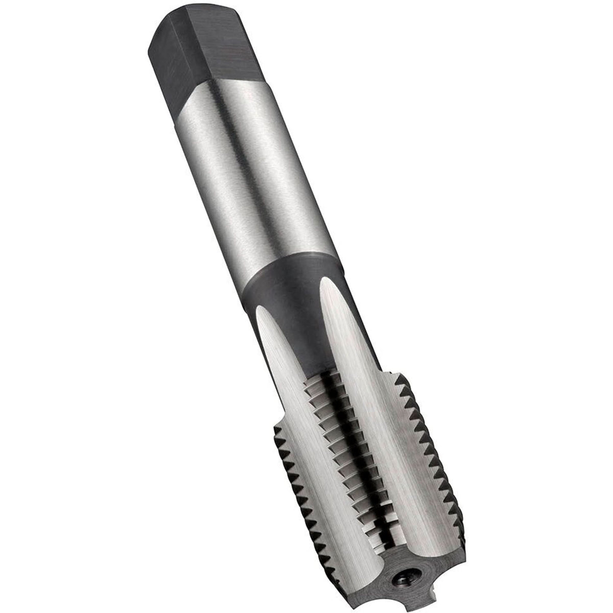 Machine Pipe Tap, 1/2"-14, 4 Flutes, 87 mm L, Taper, High Speed Steel
