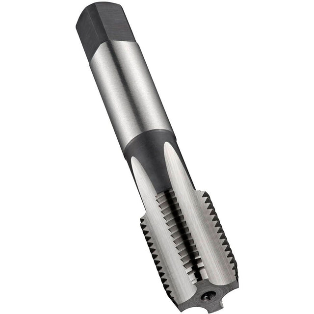 Machine Pipe Tap, 1/2"-14, 4 Flutes, 87 mm L, Taper, High Speed Steel