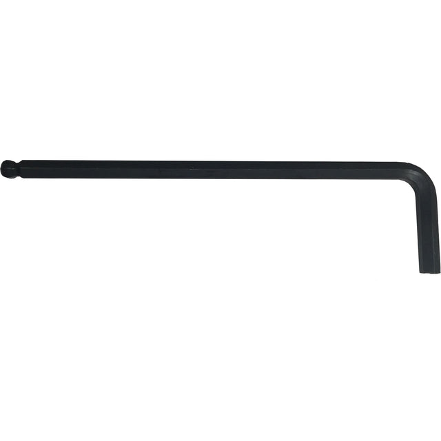 Balldrive Hex Key, Hex End, 6 mm x 5.43" L, L Shape