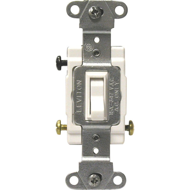 Back & Side-Wired Quiet Switches with 3-Way Toggle
