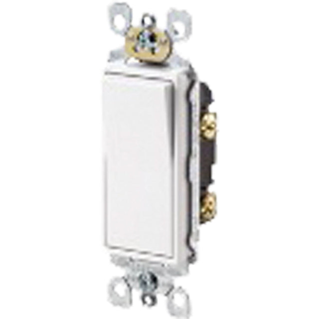 Decora® Quiet Rocker Switch with Single-Pole Toggle