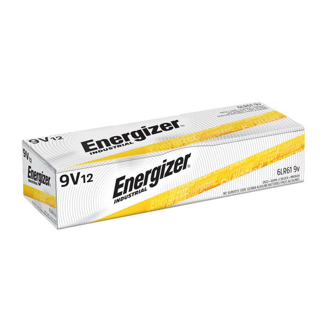 Alkaline Industrial Batteries, 9 V