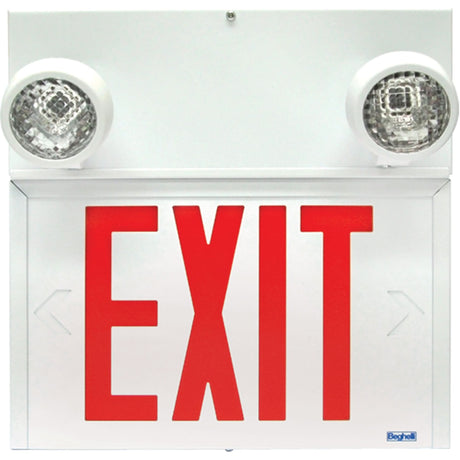 Stella Combination Signs - Exit, LED, Hardwired, 12-1/8" L x 12-1/2" W, English