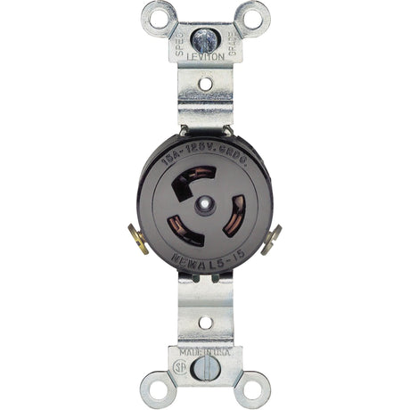 Single Locking Receptacle