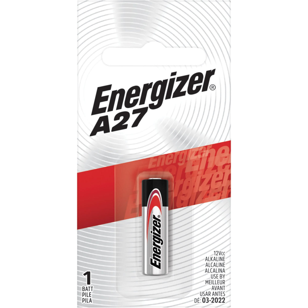 Miniature Alkaline Battery, A27, 12 V