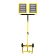 Dual-Head Cart with Winch, LED, 400 W, 60000 Lumens, Aluminum Housing