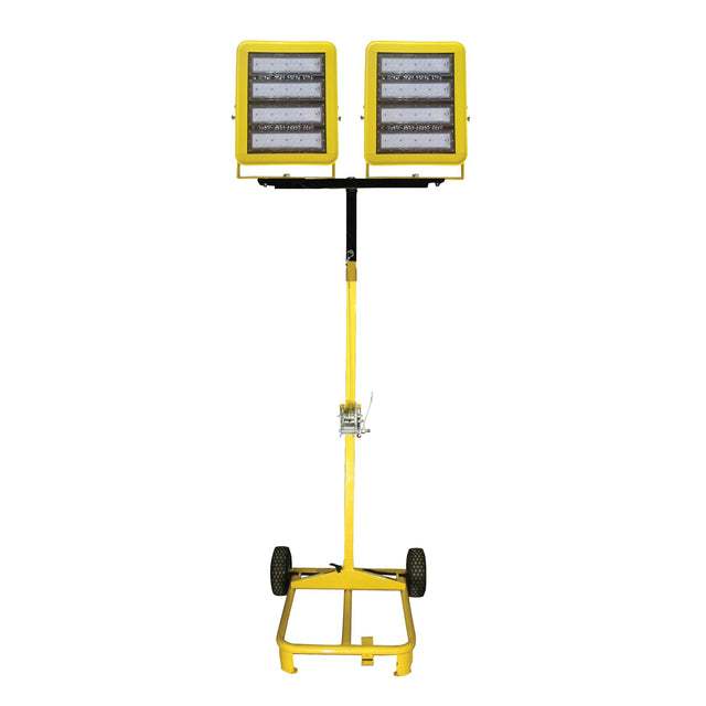 Dual-Head Cart with Winch, LED, 400 W, 60000 Lumens, Aluminum Housing