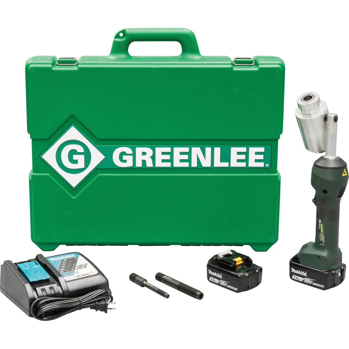 Intelli-Punch™ Battery-Hydraulic Knockout Driver Kit