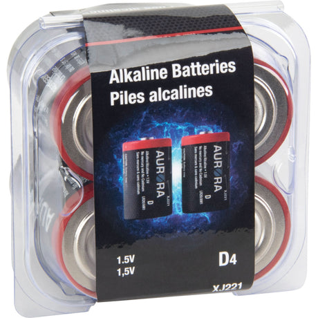 Industrial Alkaline Batteries, D, 1.5 V