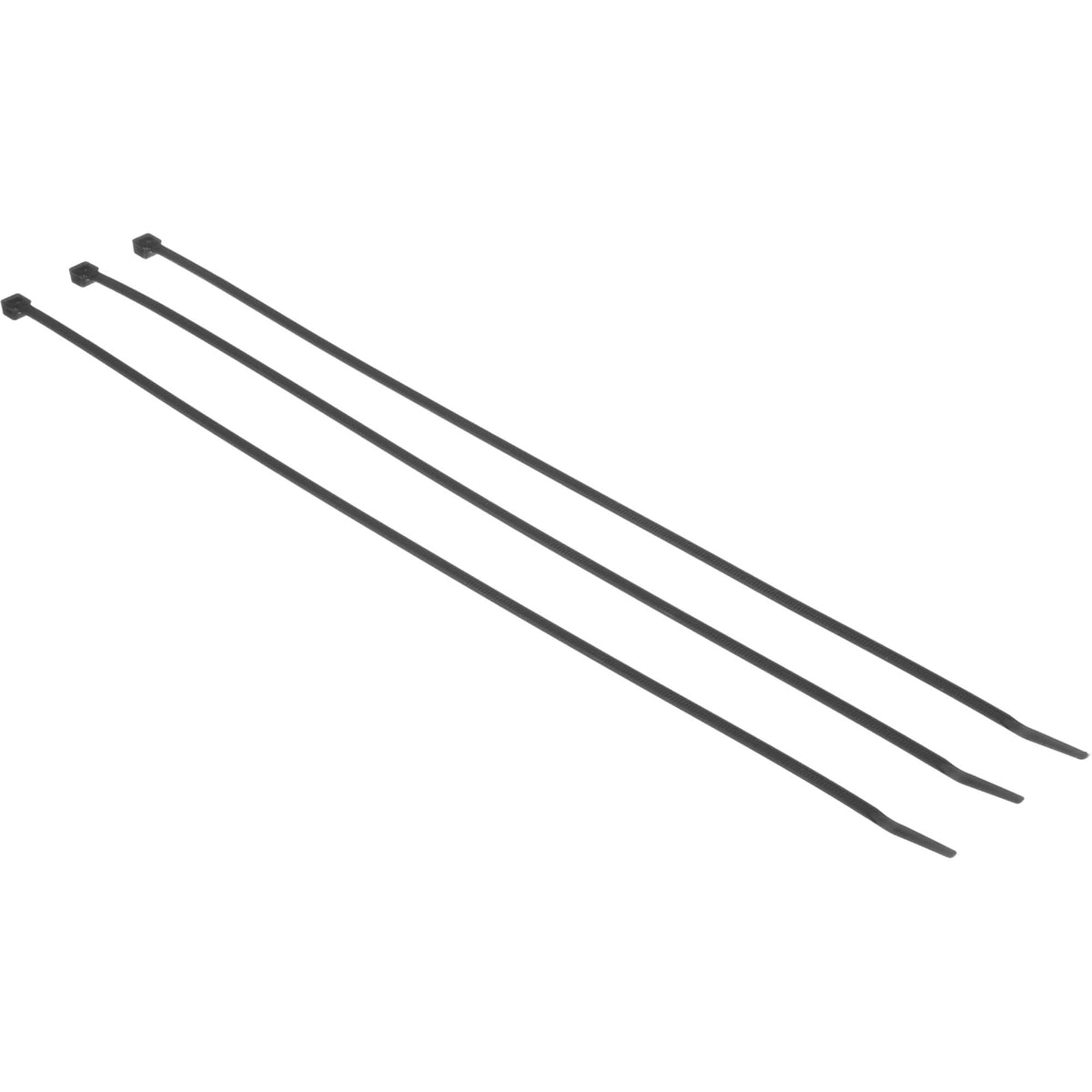 Steel Barb Cable Tie, 7-3/10" Long, 50 lbs. Tensile Strength, Black