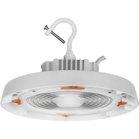 UFO High Bay Light, LED, 120 - 347 V, 150 W, 7.3" H x 11" W