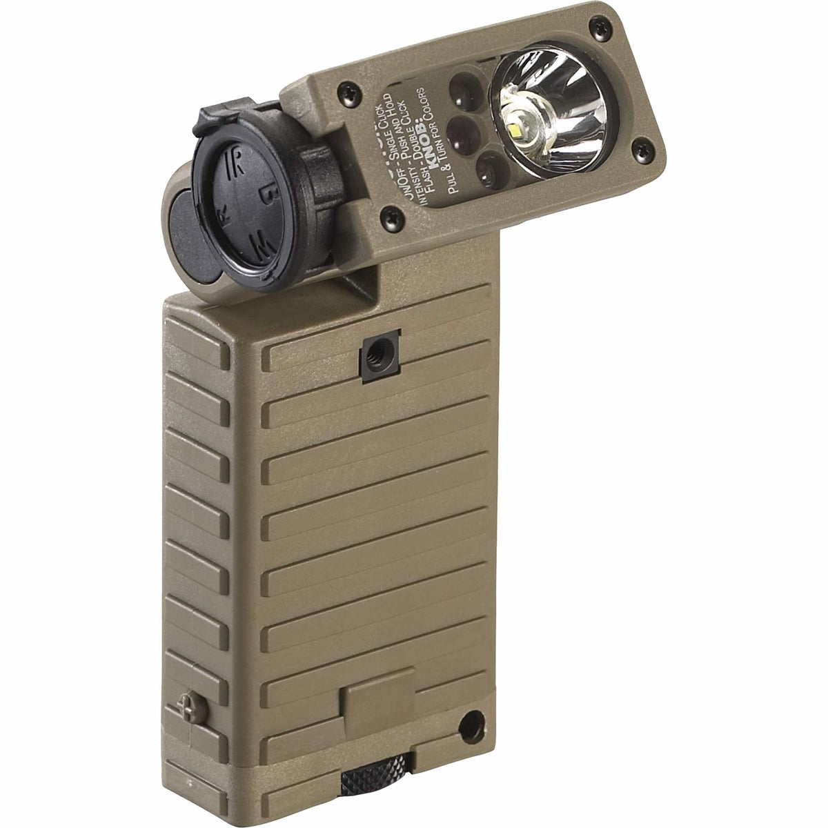 Sidewinder® X High-Output Multi-Fuel Military Light with Tilting Head, LED, 275 Lumens, AA Batteries